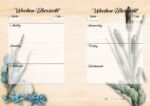 Undatierter Kalender in creme-türkis, 20 Seiten [Digital] – Bild 10