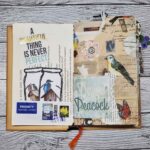 Handgefertigtes Junk Journal "Real Junk" – Bild 4