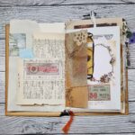 Handgefertigtes Junk Journal "Real Junk" – Bild 5