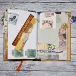 Handgefertigtes Junk Journal "Real Junk" – Bild 9
