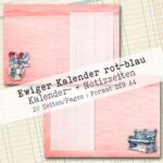Undatierter Kalender in rot-blau, 20 Seiten [Digital] – Bild 11