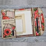 Handgefertigtes "Mohnblumen Folio" – Bild 2