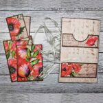 Handgefertigtes "Mohnblumen Folio" – Bild 3