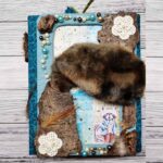 Handgefertigtes Junk Journal "Oachkatzl's Wintertale"
