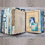 Handgefertigtes Junk Journal "Oachkatzl's Wintertale" – Bild 15