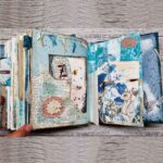 Handgefertigtes Junk Journal "Oachkatzl's Wintertale" – Bild 16