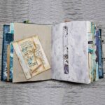 Handgefertigtes Junk Journal "Oachkatzl's Wintertale" – Bild 9