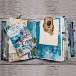 Handgefertigtes Junk Journal "Oachkatzl's Wintertale" – Bild 10