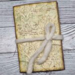 Handgefertigtes "Vintage Tag Folio" – Bild 2