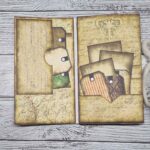 Handgefertigtes "Vintage Tag Folio" – Bild 7