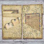 Handgefertigtes "Vintage Tag Folio" – Bild 6