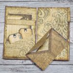 Handgefertigtes "Vintage Tag Folio"