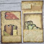 Handgefertigtes "Vintage Tag Folio" – Bild 3