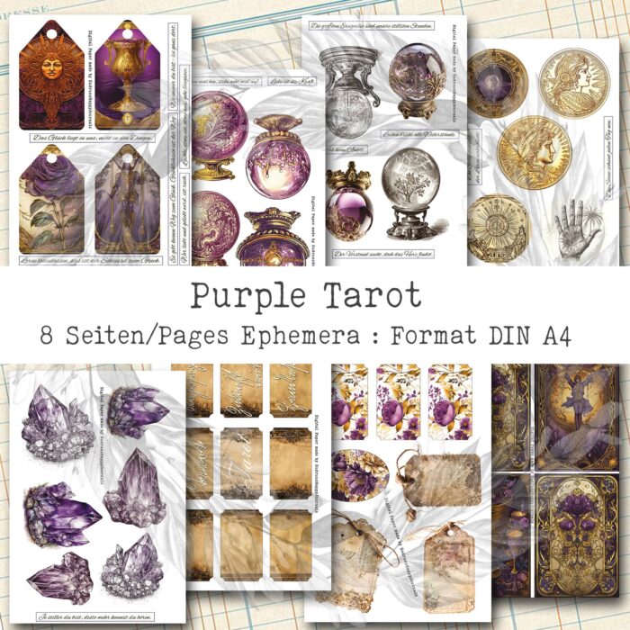 Purple Tarot, Bundle, 24 Seiten [Digital] – Bild 3