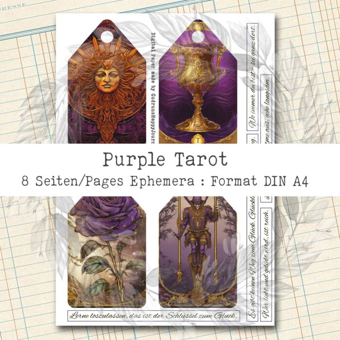 Purple Tarot, Bundle, 24 Seiten [Digital] – Bild 24