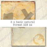 Basic Natural Hintergrund Set, 8 Seiten [Digital] – Bild 4
