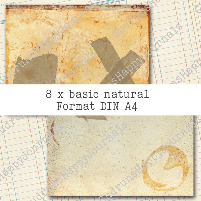 Basic Natural Hintergrund Set, 8 Seiten [Digital] – Bild 4