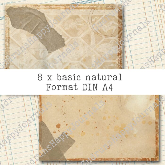 Basic Natural Hintergrund Set, 8 Seiten [Digital] – Bild 5
