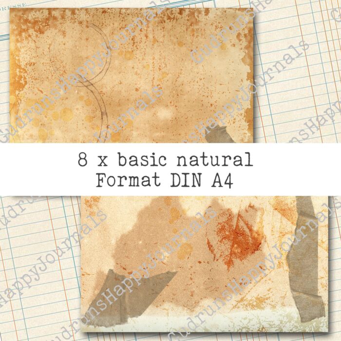 Basic Natural Hintergrund Set, 8 Seiten [Digital] – Bild 6