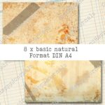 Basic Natural Hintergrund Set, 8 Seiten [Digital] – Bild 7