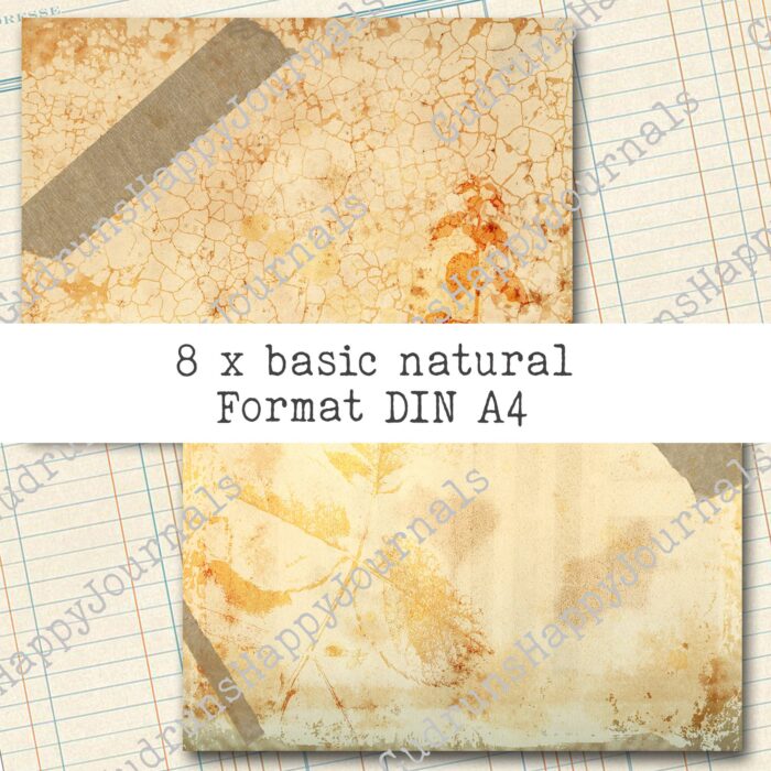 Basic Natural Hintergrund Set, 8 Seiten [Digital] – Bild 7