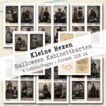 Die kleinen Hexen, Kabinett Karten, 8 Seiten [Digital]