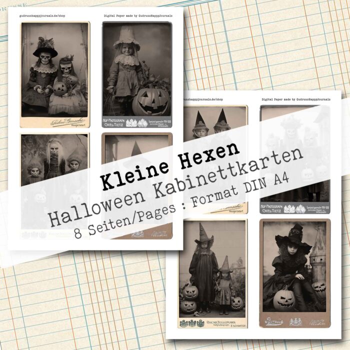 Die kleinen Hexen, Kabinett Karten, 8 Seiten [Digital] – Bild 6