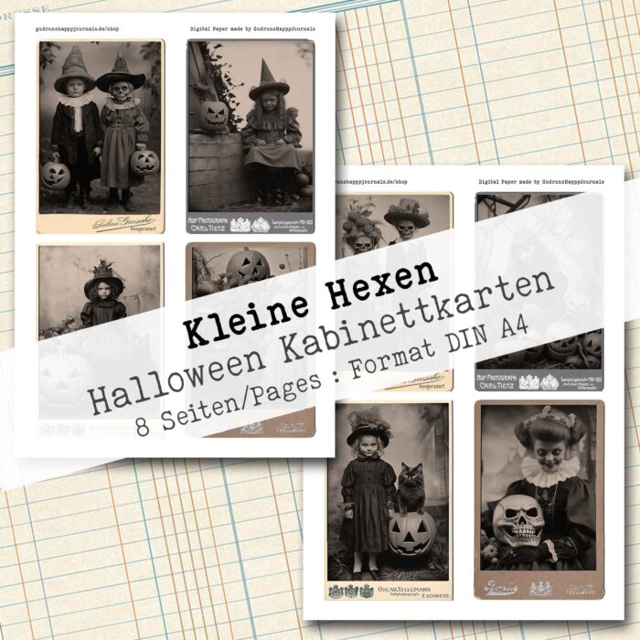 Die kleinen Hexen, Kabinett Karten, 8 Seiten [Digital] – Bild 5
