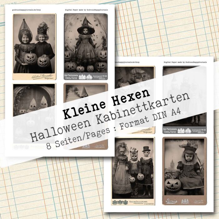 Halloween Kabinettkarten, Bundle, 17 Seiten [Digital] – Bild 6
