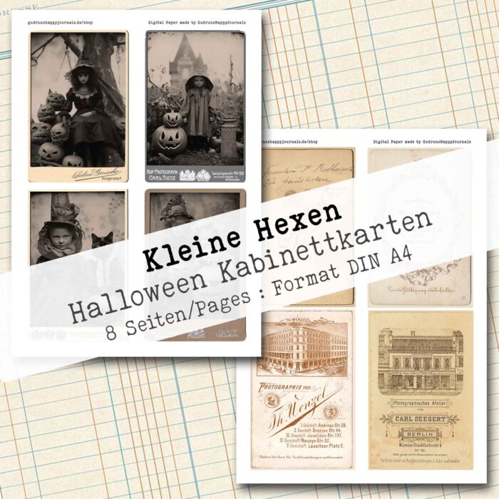 Die kleinen Hexen, Kabinett Karten, 8 Seiten [Digital] – Bild 3