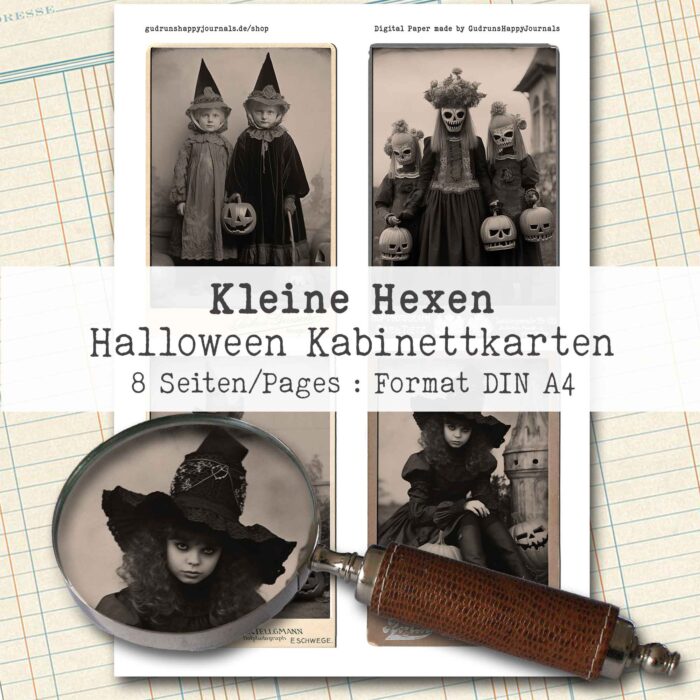 Halloween Kabinettkarten, Bundle, 17 Seiten [Digital] – Bild 4