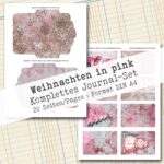 Weihnachten in pink, komplettes Journal-Set, 20 Seiten [Digital] – Bild 11