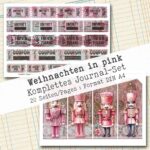 Weihnachten in pink, komplettes Journal-Set, 20 Seiten [Digital] – Bild 12