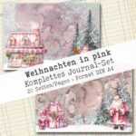 Weihnachten in pink, komplettes Journal-Set, 20 Seiten [Digital] – Bild 5