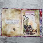 Handgefertigtes großes Junk Journal "Woodland Fairies" – Bild 3