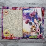 Handgefertigtes großes Junk Journal "Woodland Fairies" – Bild 2