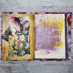 Handgefertigtes großes Junk Journal "Woodland Fairies" – Bild 7